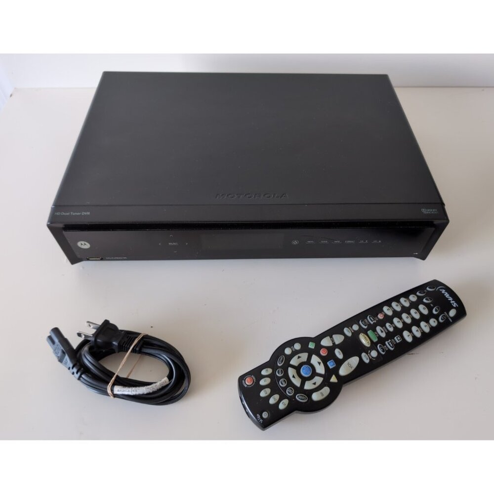 Motorola DCX3400-M Cable HDTV Set Top Box DVR Dual Tuner 500GB HDMI TESTED Works